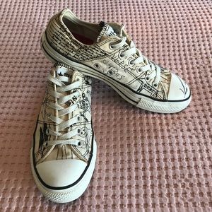 Limited Edition Kurt Cobain Low top Converse Men6/Women 8